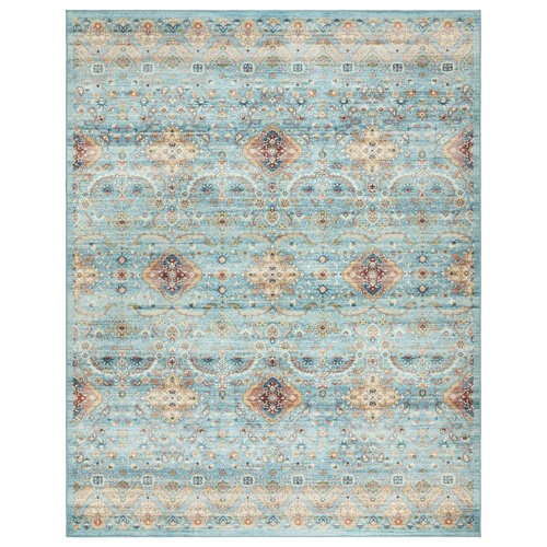 Gertmenian Crystal Print Tanis Polyester Washable Moroccan Bohemian